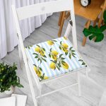 - httpsrealarge.comserdarMinderFermuarli-KareFrm-3106-Gorsel12-Gorsel-1 - Realhomes  Mavi Çizgili Limon Desenli Dijital Baskılı Dekoratif Fermuarlı Sandalye Minderi Realhomes