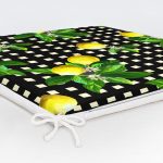 - httpsrealarge.comserdarMinderFermuarli-KareFrm-3107-Gorsel12-Gorsel-5 - Realhomes  Siyah Zeminde Ekose Desenli Limon Baskılı Dekoratif Fermuarlı Sandalye Minderi Realhomes