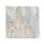 Modern Mermer Desenli Dijital Baskılı Fermuarlı Sandalye Minderi Realhomes