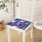 - httpsrealarge.comserdarMinderFermuarli-KareFrm-3158-Gorsel12-Gorsel-2 - Realhomes Lacivert Tropikal Desenli Dijital Baskılı Fermuarlı Sandalye Minderi Realhomes