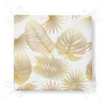 - httpsrealarge.comserdarMinderFermuarli-KareFrm-3159-Gorsel12-Gorsel-4 - Realhomes  Beyaz Zeminde Vizon Yapraklar Dijital Baskılı Fermuarlı Sandalye Minderi Realhomes