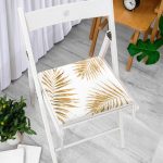 - httpsrealarge.comserdarMinderFermuarli-KareFrm-3166-Gorsel12-Gorsel-2 - Realhomes Altın Renkli Palmiye Yaprakları Dijital Baskılı Fermuarlı Sandalye Minderi Realhomes