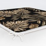 - httpsrealarge.comserdarMinderFermuarli-KareFrm-3189-Gorsel12-Gorsel-5 - Realhomes Siyah Zeminde Altın Renkli Yapraklar Desenli Fermuarlı Sandalye Minderi Realhomes