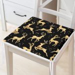 - httpsrealarge.comserdarMinderFermuarli-KareFrm-3215-Gorsel12-Gorsel - Realhomes Altın Detaylı Geyikler Desenli Modern Fermuarlı Sandalye Minderi Realhomes