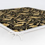 - httpsrealarge.comserdarMinderFermuarli-KareFrm-3310-Gorsel12-Gorsel-5 - Realhomes  Siyah Zeminli Altın Yapraklar Motifli Dekoratif Fermuarlı Sandalye Minderi Realhomes