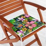 - httpsrealarge.comserdarMinderFermuarli-KareFrm-3313-Gorsel12-Gorsel-1 - Realhomes Lacivert Zeminli Tropikal Desenli Dijital Baskılı Fermuarlı Sandalye Minderi Realhomes