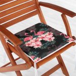 - httpsrealarge.comserdarMinderFermuarli-KareFrm-3314-Gorsel12-Gorsel - Realhomes Siyah Zeminde Lilyum ve Flamingo Özel Tasarım Fermuarlı Sandalye Minderi Realhomes