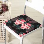 - httpsrealarge.comserdarMinderFermuarli-KareFrm-3314-Gorsel12-Gorsel-3 - Realhomes Siyah Zeminde Lilyum ve Flamingo Özel Tasarım Fermuarlı Sandalye Minderi Realhomes