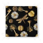 - httpsrealarge.comserdarMinderFermuarli-KareFrm-3323-Gorsel12-Gorsel-4 - Realhomes Siyah Zeminde Etnik Objeler Özel Tasarımlı Fermuarlı Sandalye Minderi Realhomes