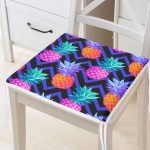 - httpsrealarge.comserdarMinderFermuarli-KareFrm-3324-Gorsel12-Gorsel - Realhomes Mavi Zigzag Zeminli Ananas Desenli Dekoratif Fermuarlı Sandalye Minderi Realhomes