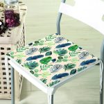 - httpsrealarge.comserdarMinderFermuarli-KareFrm-3335-Gorsel12-Gorsel-3 - Realhomes  Pudra Zeminde Suluboya Yapraklar Tasarımlı Dekoratif Fermuarlı Sandalye Minderi Realhomes