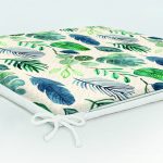 - httpsrealarge.comserdarMinderFermuarli-KareFrm-3335-Gorsel12-Gorsel-5 - Realhomes  Pudra Zeminde Suluboya Yapraklar Tasarımlı Dekoratif Fermuarlı Sandalye Minderi Realhomes