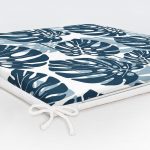 - httpsrealarge.comserdarMinderFermuarli-KareFrm-3337-Gorsel12-Gorsel-5 - Realhomes  Mavi Renkli Palmiye Yaprakları Dijital Baskılı Fermuarlı Sandalye Minderi Realhomes