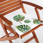 - httpsrealarge.comserdarMinderFermuarli-KareFrm-3351-Gorsel12-Gorsel - Realhomes Suluboya Palmiye Yaprakları Desenli Özel Tasarım Fermuarlı Sandalye Minderi Realhomes