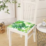 - httpsrealarge.comserdarMinderFermuarli-KareFrm-3368-Gorsel12-Gorsel-2 - Realhomes Beyaz Zeminde Watercolor Yapraklar Özel Tasarımlı Fermuarlı Sandalye Minderi Realhomes