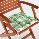 - httpsrealarge.comserdarMinderFermuarli-KareFrm-3380-Gorsel12-Gorsel - Realhomes Suluboya Lif Yapraklar Desenli Özel Tasarım Fermuarlı Sandalye Minderi Realhomes