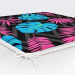 - httpsrealarge.comserdarMinderFermuarli-KareFrm-3392-Gorsel12-Gorsel-5 - Realhomes Siyah Zeminde Pempe Mavi Zambak Desenli Modern Fermuarlı Sandalye Minderi Realhomes