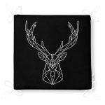 - httpsrealarge.comserdarMinderFermuarli-KareFrm-3408-Gorsel12-Gorsel-4 - Realhomes  Siyah Zeminli Geometrik Geyik Çizimli Modern Fermuarlı Sandalye Minderi Realhomes