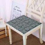 - Seventies psychedelic retro - Realhomes Siyah Beyaz Geometrik Yuvarlak Tasarımlı Modern Fermuarlı Sandalye Minderi Realhomes