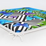 - httpsrealarge.comserdarMinderFermuarli-KareFrm-3461-Gorsel12-Gorsel-5 - Realhomes Geometrik Zeminli Mavi Kelebek Baskılı Fermuarlı Sandalye Minderi Realhomes