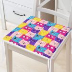 - httpsrealarge.comserdarMinderFermuarli-KareFrm-3558-Gorsel12-Gorsel - Realhomes Renkli Kedicikler Çocuk Odası Özel Tasarım Fermuarlı Sandalye Minderi Realhomes