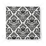 Realhomes Damask motifli Modern Fermuarlı Sandalye Minderi Realhomes