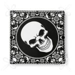 Realhomes Kuru Kafa Motifli Dijtal Baskılı Modern Fermuarlı Sandalye Minderi Realhomes