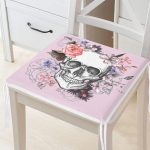 Realhomes Etnik Kurukafa Motifli Dijital Baskılı Modern Fermuarlı Sandalye Minderi Realhomes