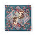 Realhomes Kadın Motifli Dijtal Baskılı Modern Fermuarlı Sandalye Minderi Realhomes