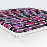 - httpsrealarge.comserdarMinderFermuarli-KareFrm-3944-Gorsel12-Gorsel-5 - Realhomes  Çizgili Zeminde Rengarenk Çiçekler Dijital Baskılı Modern Fermuarlı Sandalye Minderi Realhomes