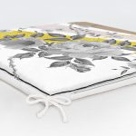 RealHomes Özel Tasarım Dijital Baskılı Modern Fermuarlı Sandalye Minderi Realhomes