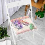 RealHomes Özel Tasarım Dijital Baskılı Modern Fermuarlı Sandalye Minderi Realhomes