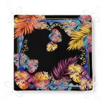 Modern Sanat Tasarımlı Dijital Baskılı Fermuarlı Sandalye Minderi Realhomes