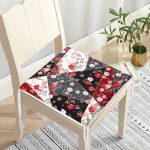 Modern Tasarımlı Dijital Baskılı Fermuarlı Sandalye Minderi Realhomes