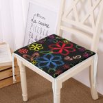 - httpsrealarge.comserdarMinderFermuarli-KareFrm-4829-Gorsel12-Gorsel - Realhomes  Realhomes Siyah Zeminli Rengarenk Çiçekler Dijital Baskılı Modern Sandalye Minderi Realhomes