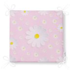 Realhomes Papatya Desenli Dijital Baskılı Modern Sandalye Minderi Realhomes