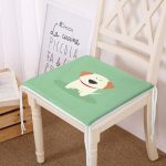 Realhomes Köpek Desenli Dijital Baskılı Modern Fermuarlı Sandalye Minderi Realhomes