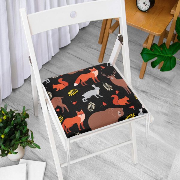 - httpsrealarge.comserdarMinderFermuarli-KareFrm-4948-Gorsel12-Gorsel - Realhomes  Realhomes Beyaz Zeminde Yapraklar Dijital Baskılı Modern Sandalye Minderi Realhomes