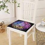 - httpsrealarge.comserdarMinderFermuarli-KareFrm-5009siyah-Gorsel12-Gorsel-3 - Realhomes  RealHomes Siyah Zeminde Renkli Üçüncü Göz Motifli Fermuarlı Sandalye Minderi Realhomes