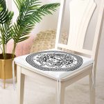 RealHomes Eski Medusa Özel Tasarım Fermuarlı Sandalye Minderi Realhomes