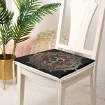 - httpsrealarge.comserdarMinderFermuarli-KareFrm-5049-Gorsel12-Gorsel-3 - Realhomes Gold Çerçeve İçerisinde Gül Kuru Kafa Motifli Dekoratif Fermuarlı Sandalye Minderi Realhomes