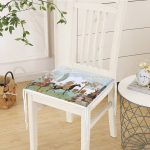 RealHomes Özel Tasarım Atlı Fermuarlı Sandalye Minderi Realhomes