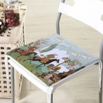 RealHomes Özel Tasarım Atlı Fermuarlı Sandalye Minderi Realhomes