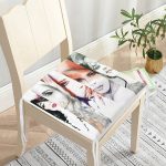 Fashion  Womens Dijital Baskılı Fermuarlı Sandalye Minderi Realhomes