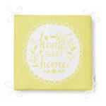 Home Sweet Home Dekorati Kare Sandalye Minderi 40x40cm ermuarlı Realhomes