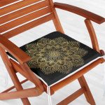 - httpsrealarge.comserdarMinderFermuarli-KareFrm-5123-Gorsel12-Gorsel-1 - Realhomes Siyah Zeminde Gold Mandala Motifli Fermuarlı Sandalye Minderi Realhomes