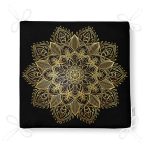 - httpsrealarge.comserdarMinderFermuarli-KareFrm-5123-Gorsel12-Gorsel-4 - Realhomes Siyah Zeminde Gold Mandala Motifli Fermuarlı Sandalye Minderi Realhomes