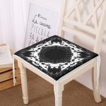- httpsrealarge.comserdarMinderFermuarli-KareFrm-5127-Gorsel12-Gorsel - Realhomes  Siyah Zeminde Kare Mandala Desenli Özel Tasarım Fermuarlı Sandalye Minderi Realhomes