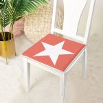 Yıldız Dekorati Kare Sandalye Minderi 40x40cm Fermuarlı Realhomes