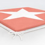 Yıldız Dekorati Kare Sandalye Minderi 40x40cm Fermuarlı Realhomes